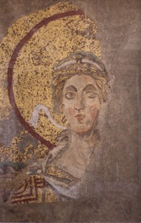 Archangel Gabriel, Byzantine, early 20th century (original dated 9th century).