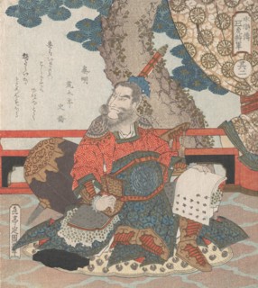 Chinese General "Tiger" from the Story "Suikoden", 19th century.