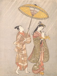 Komachi Praying for Rain, ca. 1765.