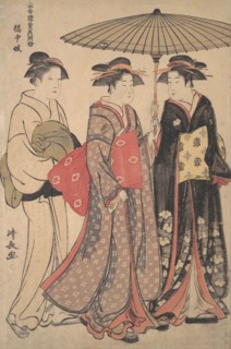 Dancers of Tachibana Street, 1742-1815.