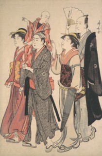 Ichikawa Danjuro V and His Family, 1782.