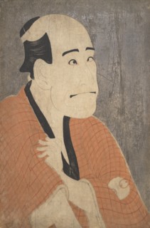 Arashi Ryuzo I as Ishibe Kinkichi in the Play "Hana Ayame Bunroku Soga", 1794.