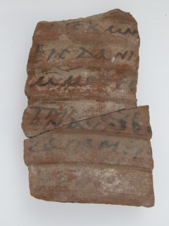 Ostrakon, Coptic, 600.