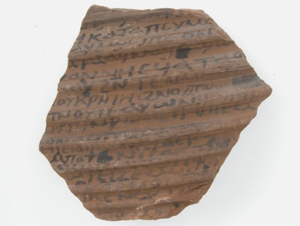 Ostrakon with a Letter, Coptic, 600.