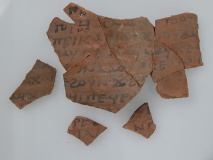Ostrakon, Coptic, 580-640.