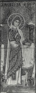 Saint Agnes, Byzantine, early 20th century (original dated 6th century).
