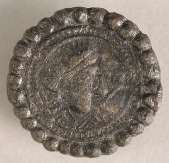 Badge of Edward II or John the Baptist, British, 14th-15th century.