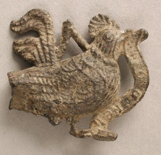 Badge with Cockney, British, 15th century.