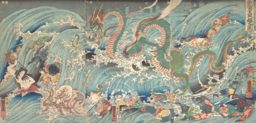 Recovering the Stolen Jewel from the Palace of the Dragon King, 1853.
