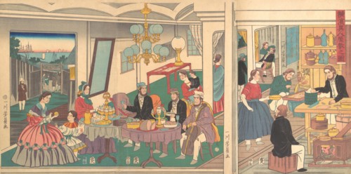 A Foreign Residence in Yokohama, 1st month, 1861.