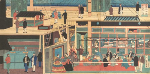 Interior of an American Steamship, 4th month, 1861.