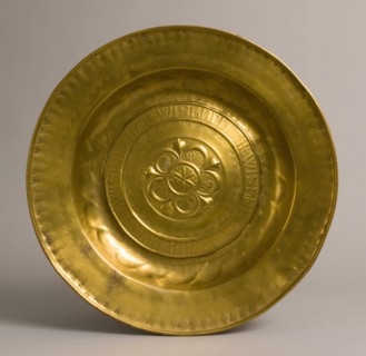 Dish, German, early 16th century.