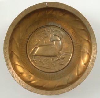 Dish, German, early 16th century.