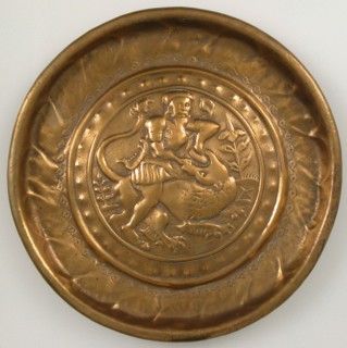 Dish, German, early 16th century.