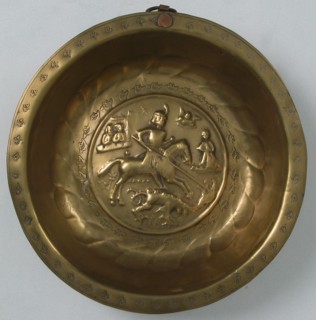 Dish, German, early 16th century.