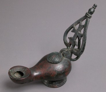 Lamp, Byzantine, 6th century.