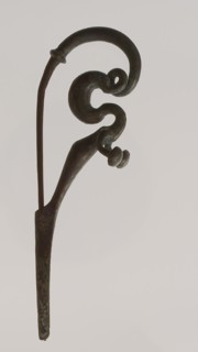 S-Shaped Brooch, Celtic, 6th century B.C.