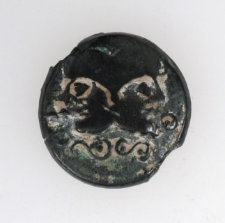 Coin of the Suessiones, Celtic, 1st century B. C..