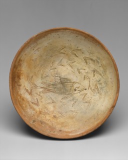 Bowl with Fish, Byzantine, 1000-1300.