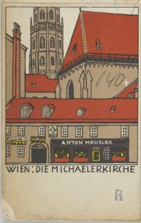 Vienna: St. Michael's Church (Wien: Die Michaelerkirche), 1908.