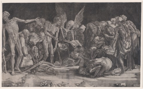 Skeletons, dated 1518.
