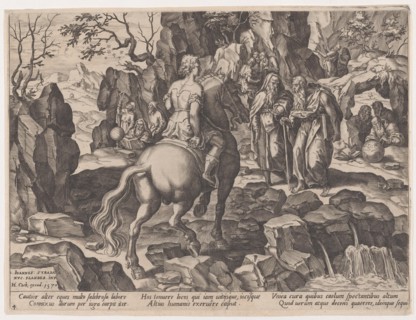 Amassing Knowledge, from The Course of Human Life, 1570.