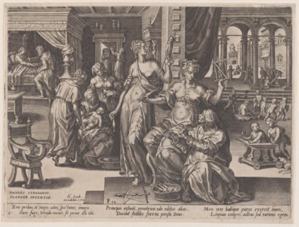Child Birth, from The Course of Human Life, 1570.