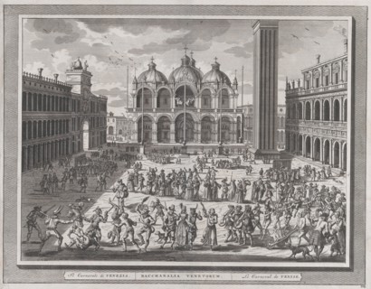 The Carnival of Venice, from: Thesaurus Antiquitatum et Historiarum Italiae, vol. IX, 1722.