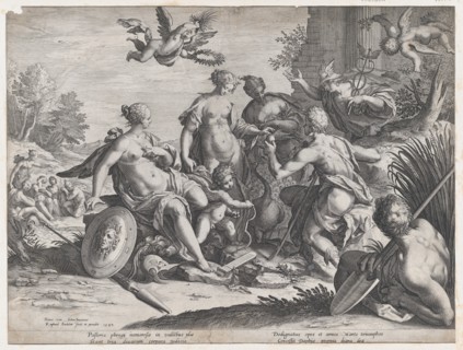 The Judgement of Paris, 1589.