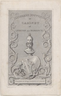 Trade Card for Literary Souvenir, 19th century.