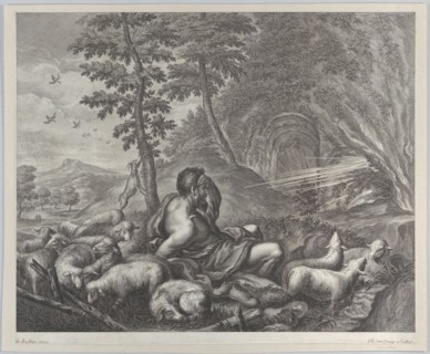 Jacob guarding Laban's flock, 1613-24.