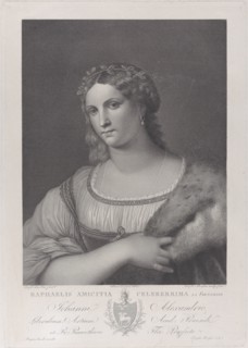 La Fornarina, 1814.