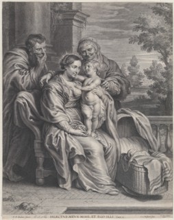 The Holy Family with Saint Anne, ca. 1625-35.