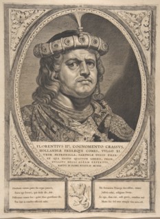 Floris II from the series Counts and Countesses of Holland, Zeeland, and West-Frisia, 1650.