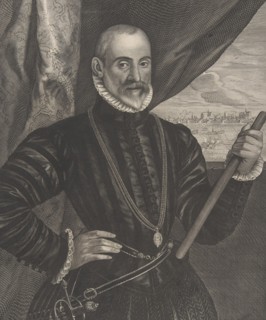 Francisco Valdes, Spanish Commander, from the series Quatuor Personae..., 1649.
