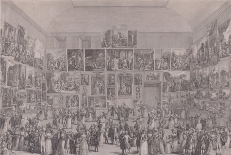 Exposition au Salon du Louvre en 1787, 1787.