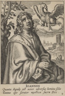 John, from The Four Evangelists, 1610-20.