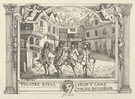 Benefit Ticket for Joe Miller, 1794-99. Formerly attributed to William Hogarth, formerly attributed to Joseph Sympson, Jr.