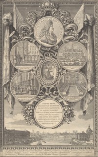 The Reception of Louis XIV at the Hôtel de Ville on the Occasion of his Recovery, January 30, 1687, 1687.