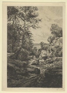 Sentier du Tambourin, Ile de Noirmoutier, 19th century.