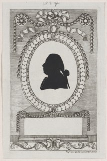 Silhouette of Graf Ferrari, 1784-1834.
