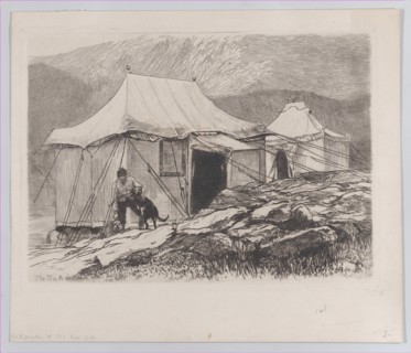 The Tents (from "The Portfolio"), 1880.