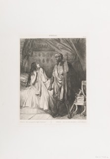 Have you pray'd tonight, Dedesmona?: plate 12 from Othello (Act 5, Scene 2), etched 1844, reprinted 1900.