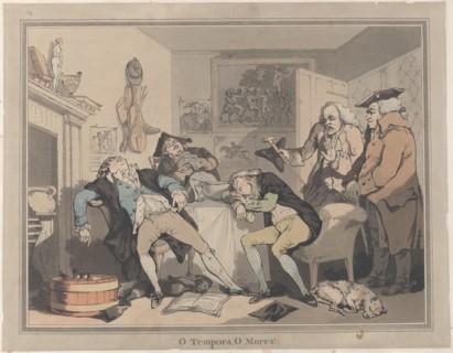 O Tempora, O Mores!, 1799.
