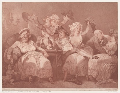 A Sketch from Nature, January 24, 1784.