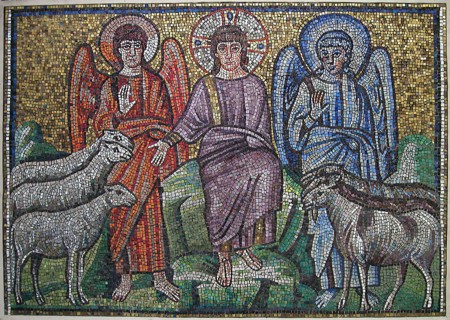 Separation of Sheep and Goats, Byzantine, early 20th century (original dated early 6th century).