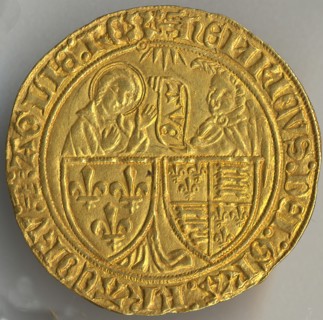 Quarter Noble of Henry VI (1422-61), British, 15th century.