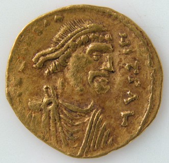 Tremissis, Byzantine, ca. 668-685.