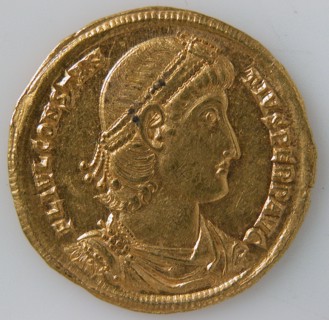 Solidus of Constantius II (337-361), Byzantine, 337-47.