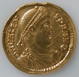 Solidus of Valens (364-378), Byzantine, 364-78.